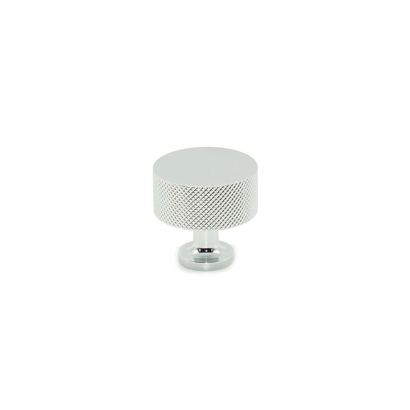 ART260 Polished Chrome Knurled Cabinet Knob