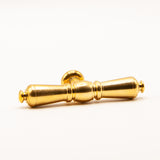 Languedoc Cabinet Knob Polished Brass