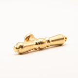 Languedoc Cabinet Knob Satin Brass