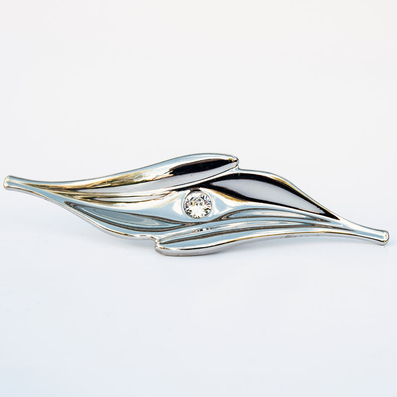 Swarovski Leaf  Bar Handle