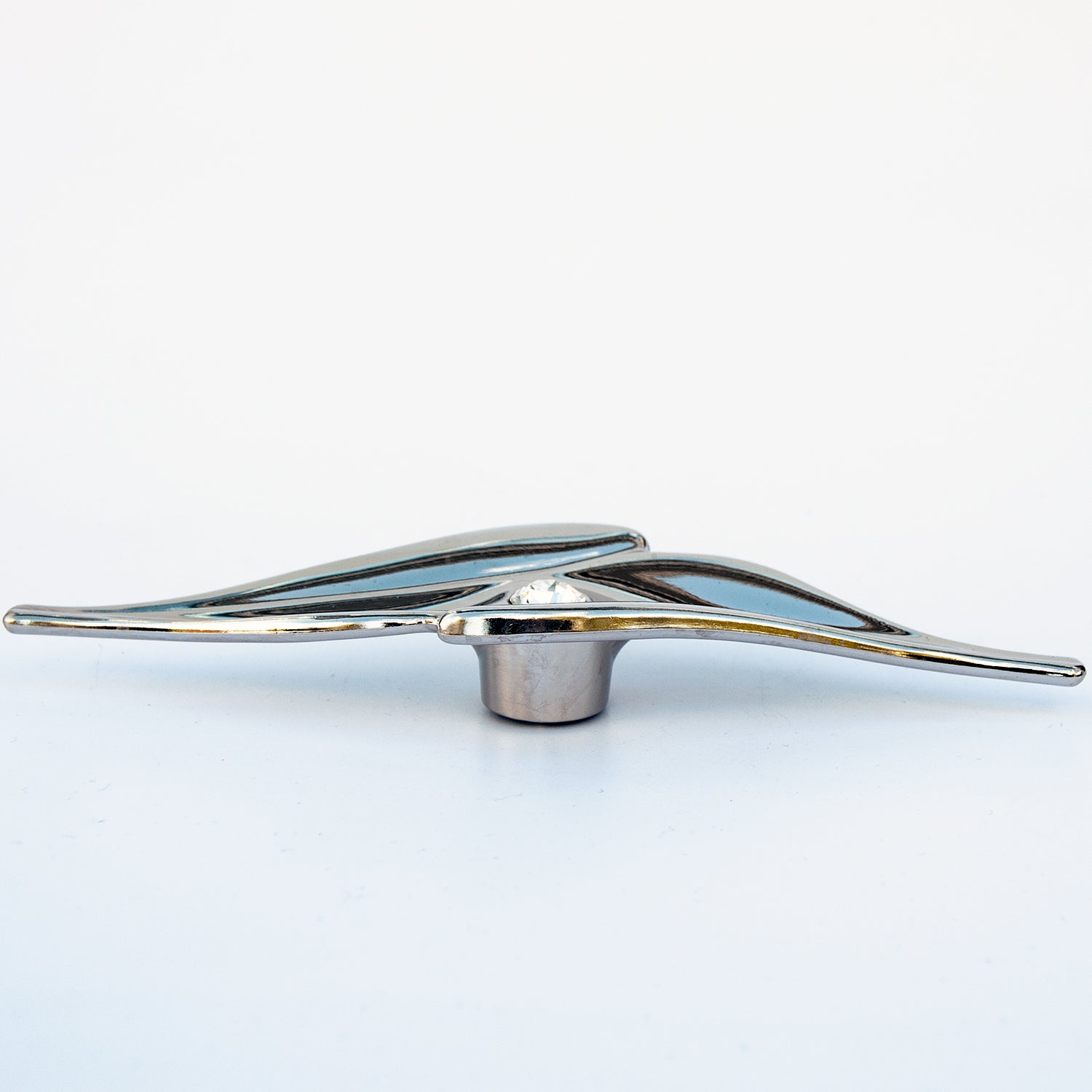 Swarovski Leaf  Bar Handle