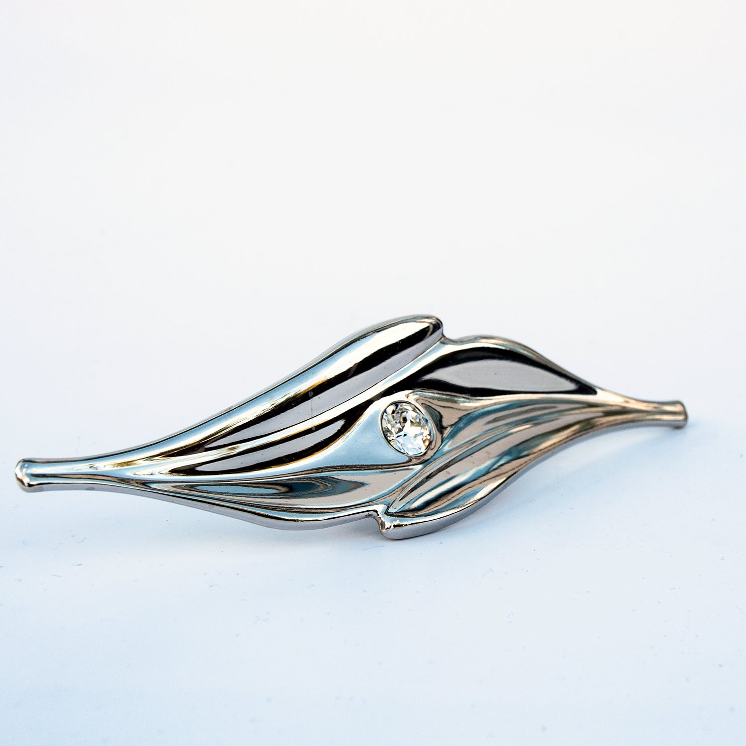 Swarovski Leaf  Bar Handle