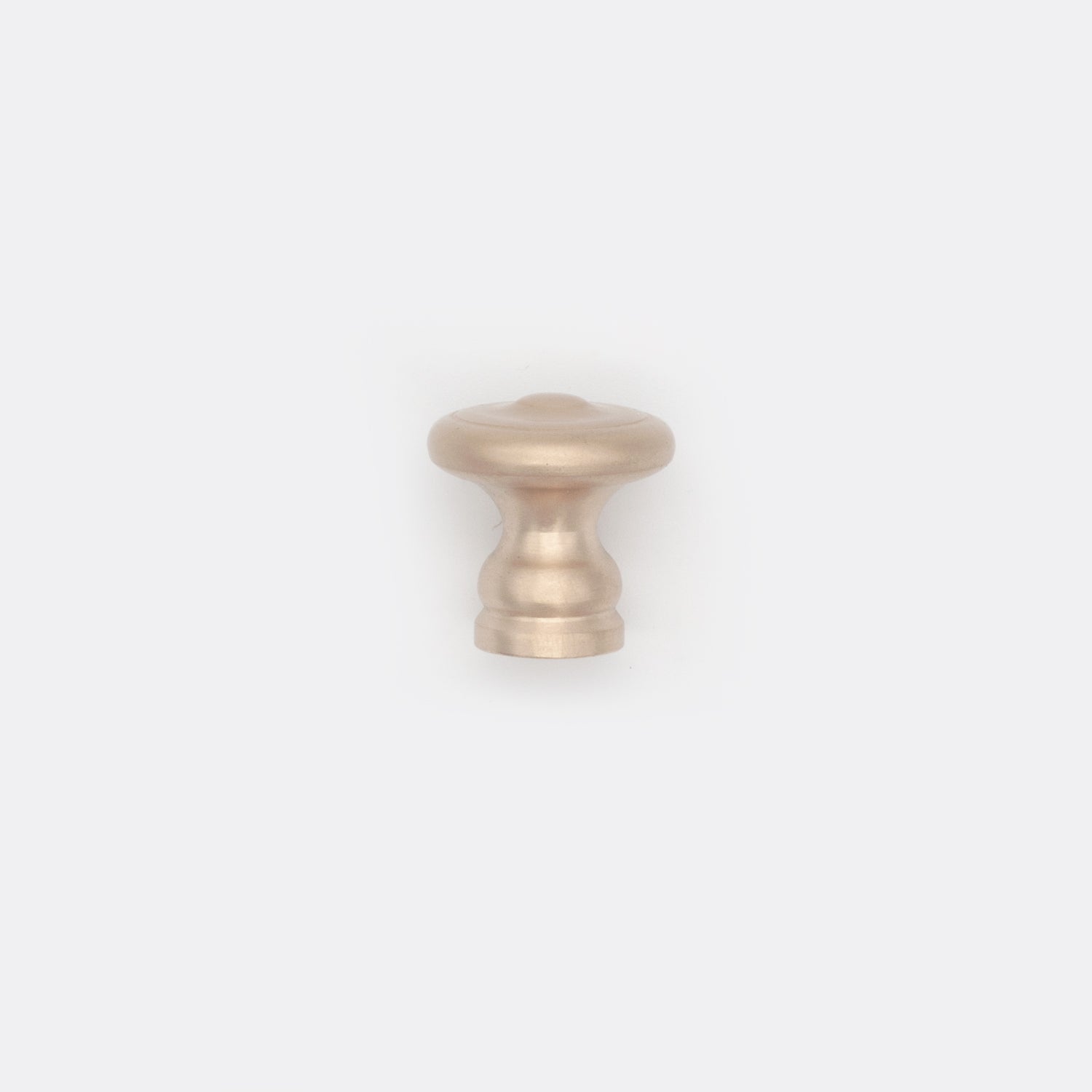 Cottage Cabinet Knob Satin Brass