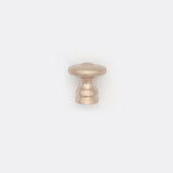 Cottage Cabinet Knob Satin Brass