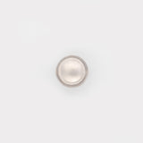 Decorative Button Cabinet Knob Satin Nickel