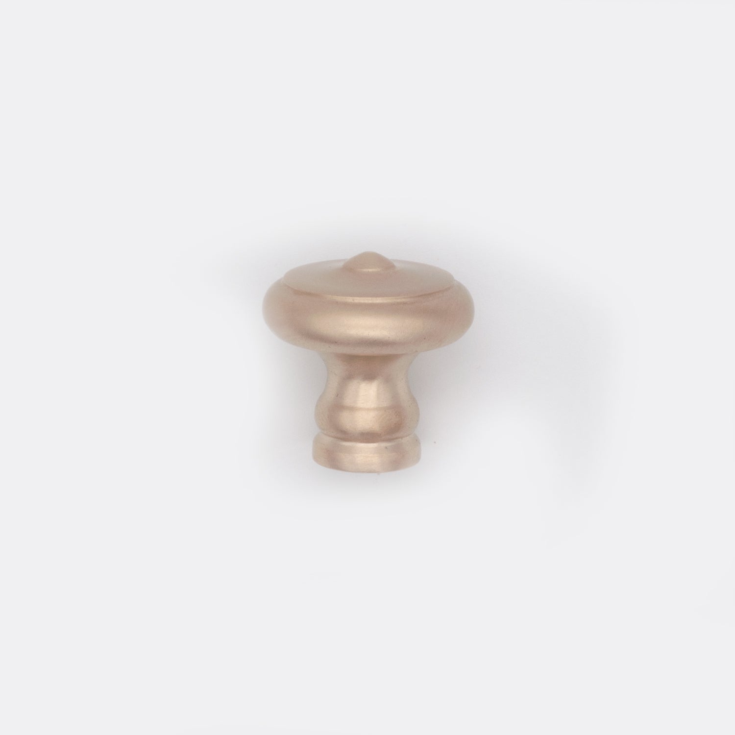 Cottage Cabinet Knob Satin Brass