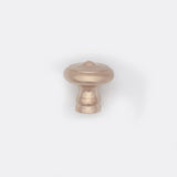Cottage Cabinet Knob Satin Brass