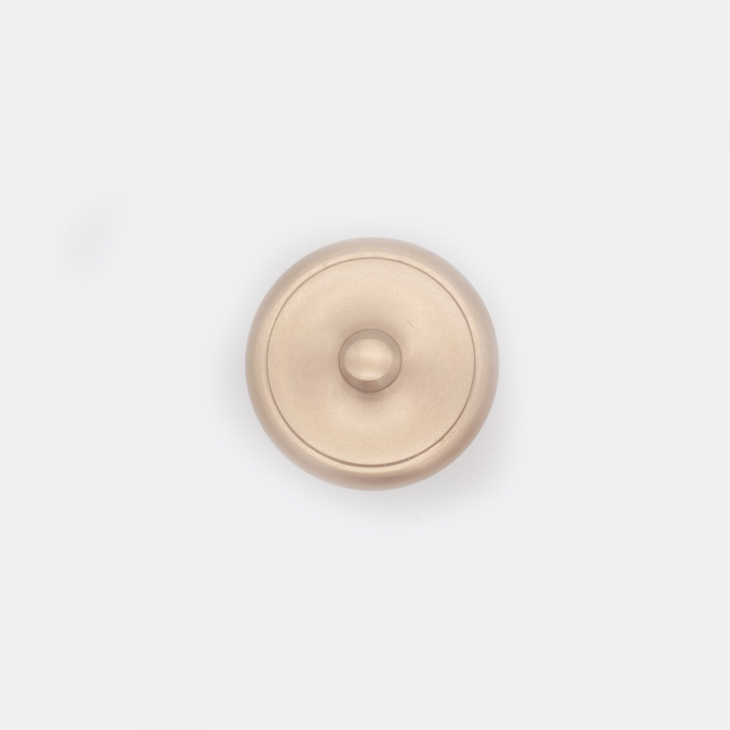 Cottage Cabinet Knob Satin Brass
