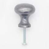 Plain Button Cabinet Knob Patine