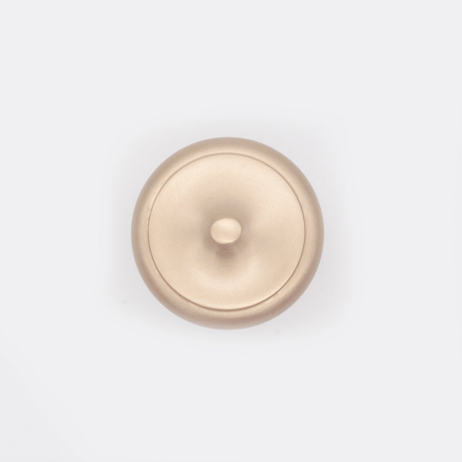 Cottage Cabinet Knob Satin Brass
