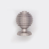 Beehive Cabinet Knob Satin Nickel