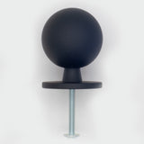 Globe Cabinet Knob Matt Black
