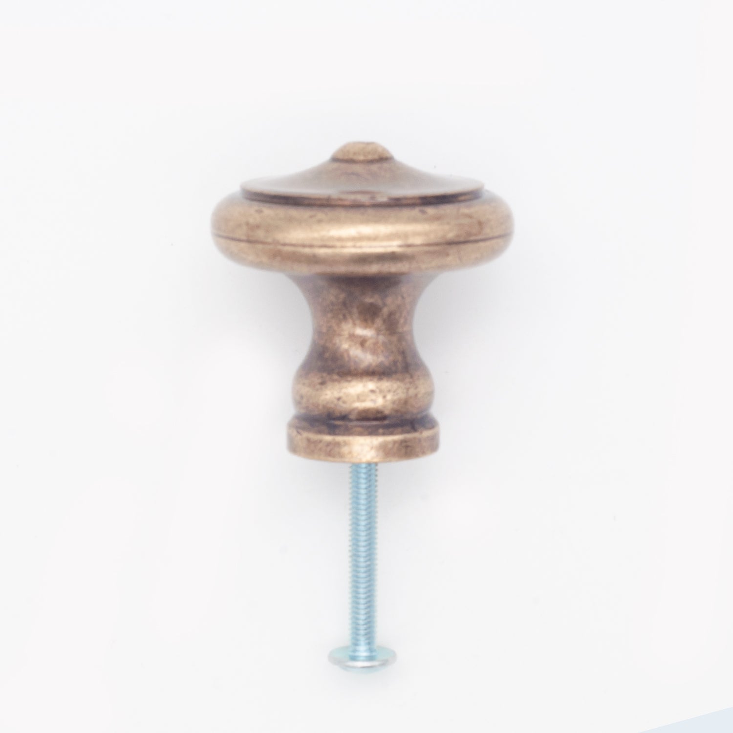 Cottage Cabinet Knob Antique Brass