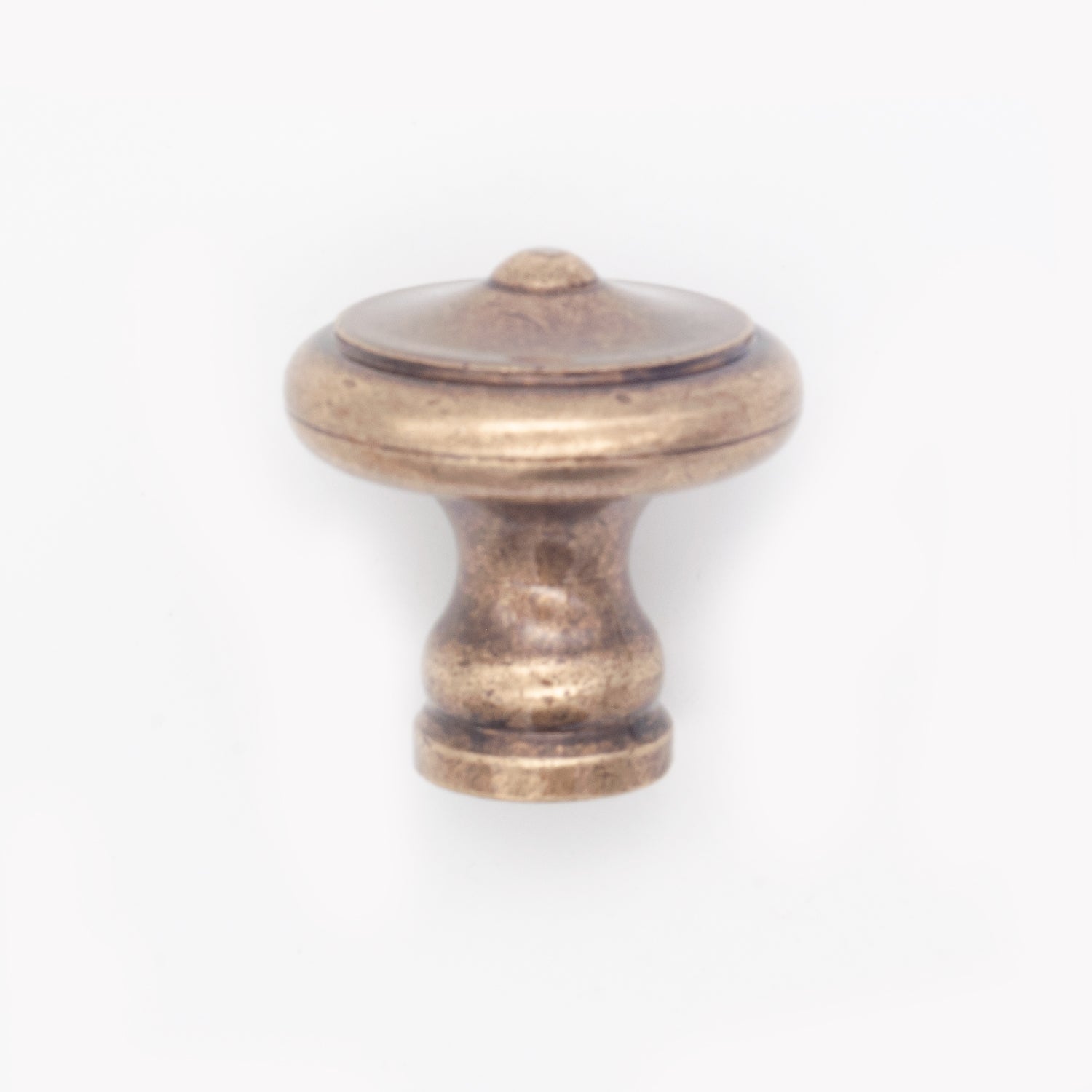 Cottage Cabinet Knob Antique Brass