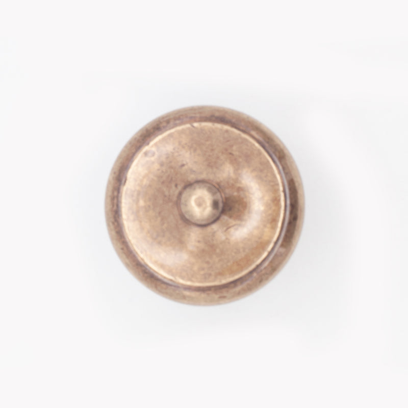 Cottage Cabinet Knob Antique Brass