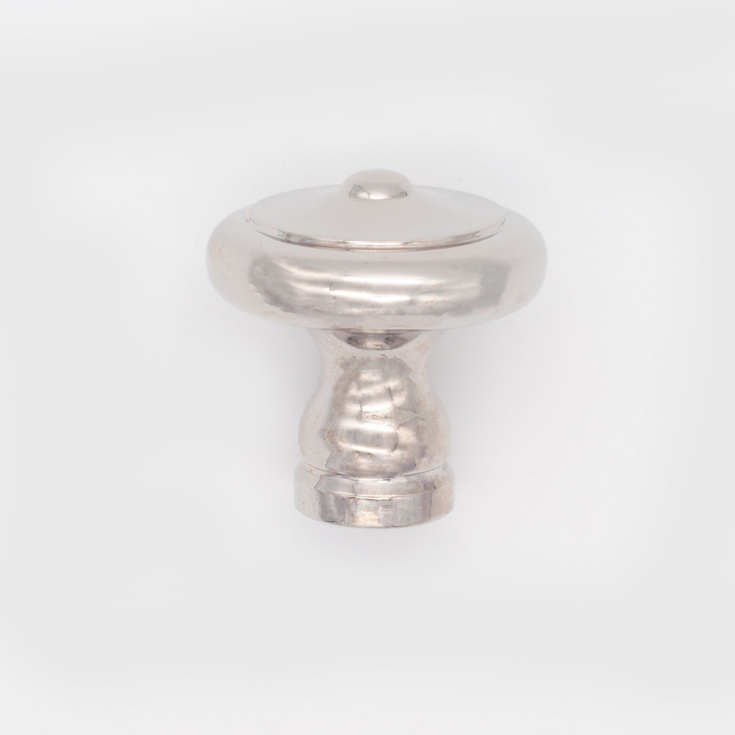 Cottage Cabinet Knob Polished Nickel