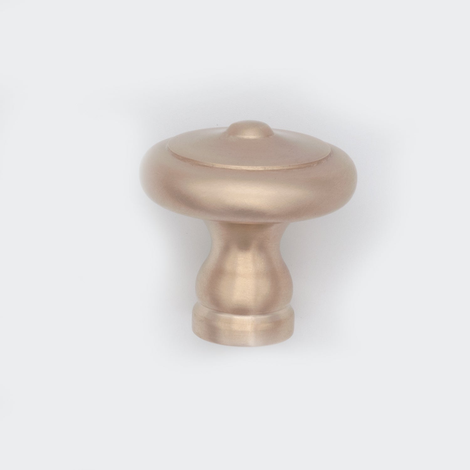 Cottage Cabinet Knob Satin Brass