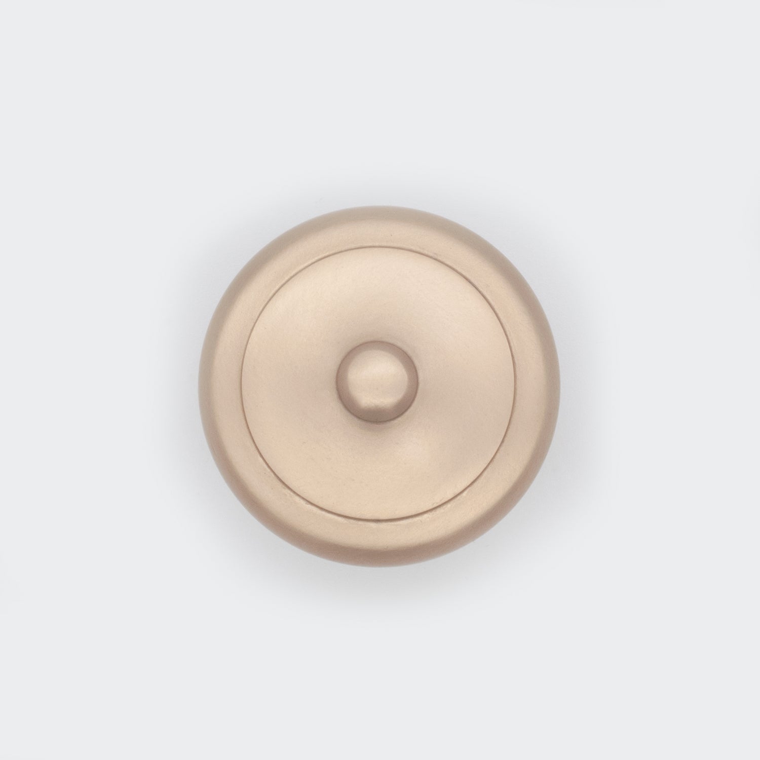 Cottage Cabinet Knob Satin Brass