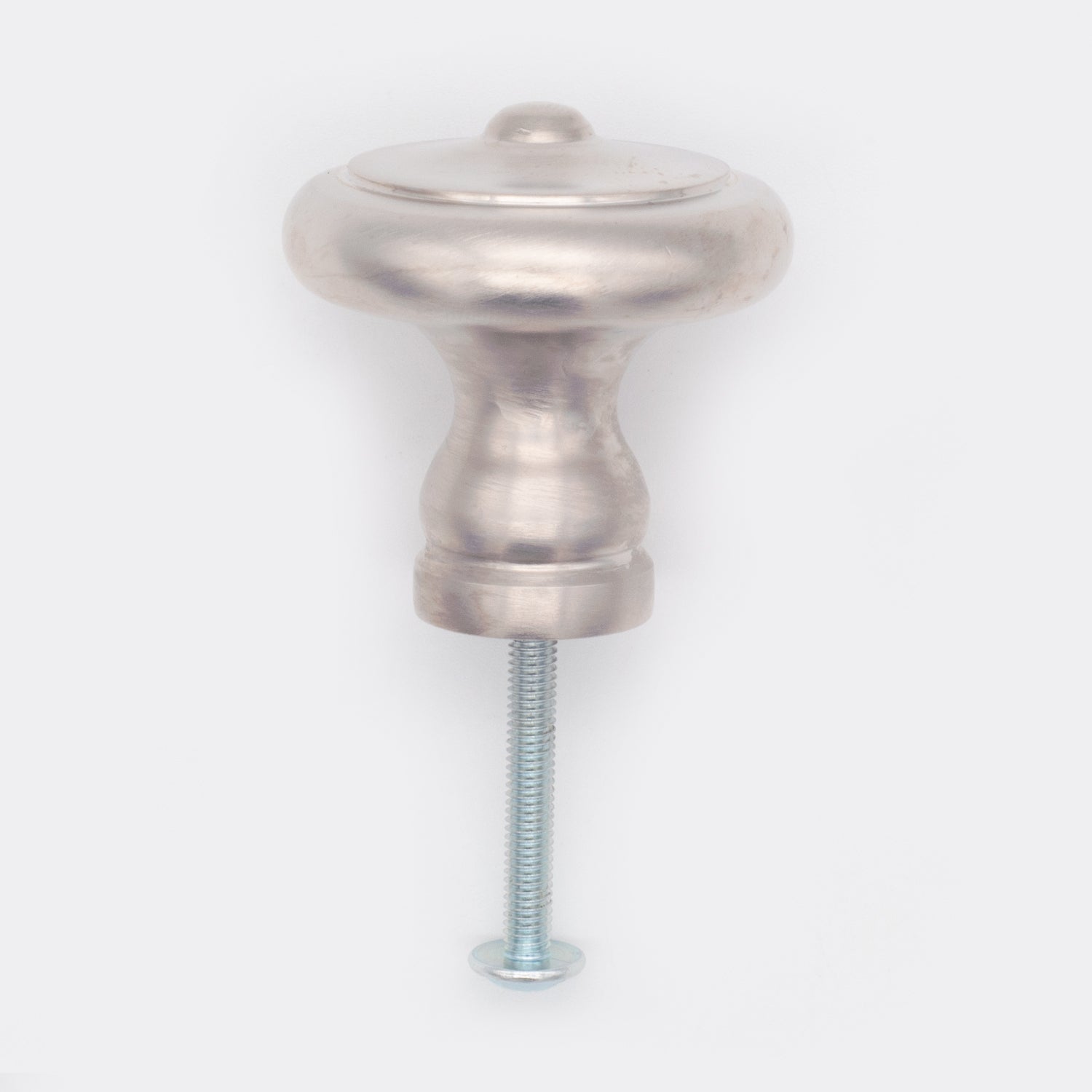 Cottage Cabinet Knob Satin Nickel