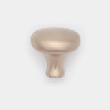 Woolston Round Cabinet Knob Satin Brass