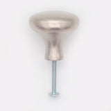 Woolston Round Cabinet Knob Satin Nickel