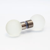 Rotondo Glass Knob Back To Back Set