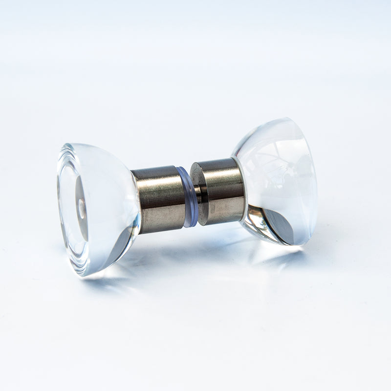 Mezzo Glass Knob Back To Back Set