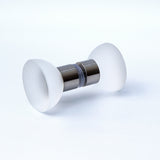 Mezzo Glass Knob Back To Back Set