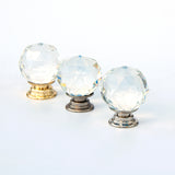 Cut Crystal Glass Knob