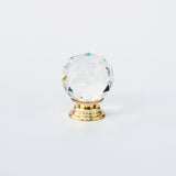 Cut Crystal Glass Knob