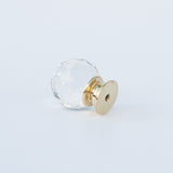 Cut Crystal Glass Knob