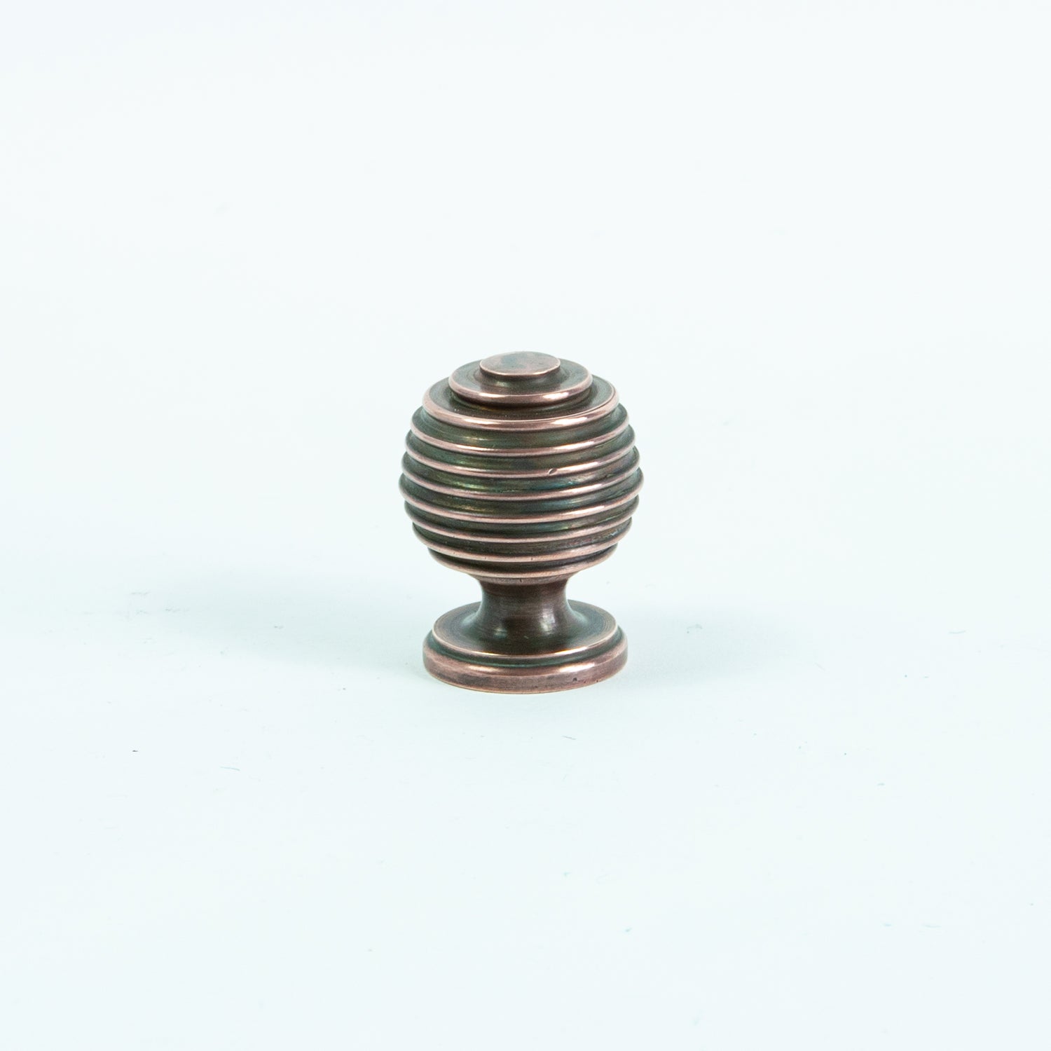 Beehive Cabinet Knob Burnished Copper