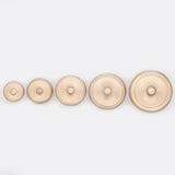 Cottage Cabinet Knob Satin Brass