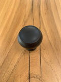 Decorative Button Cabinet Knob Black