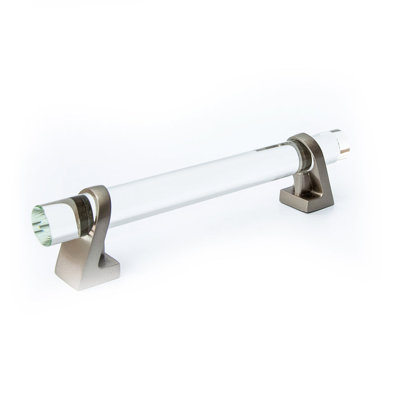 Hanoform Clear Glass Bar Cabinet Handle