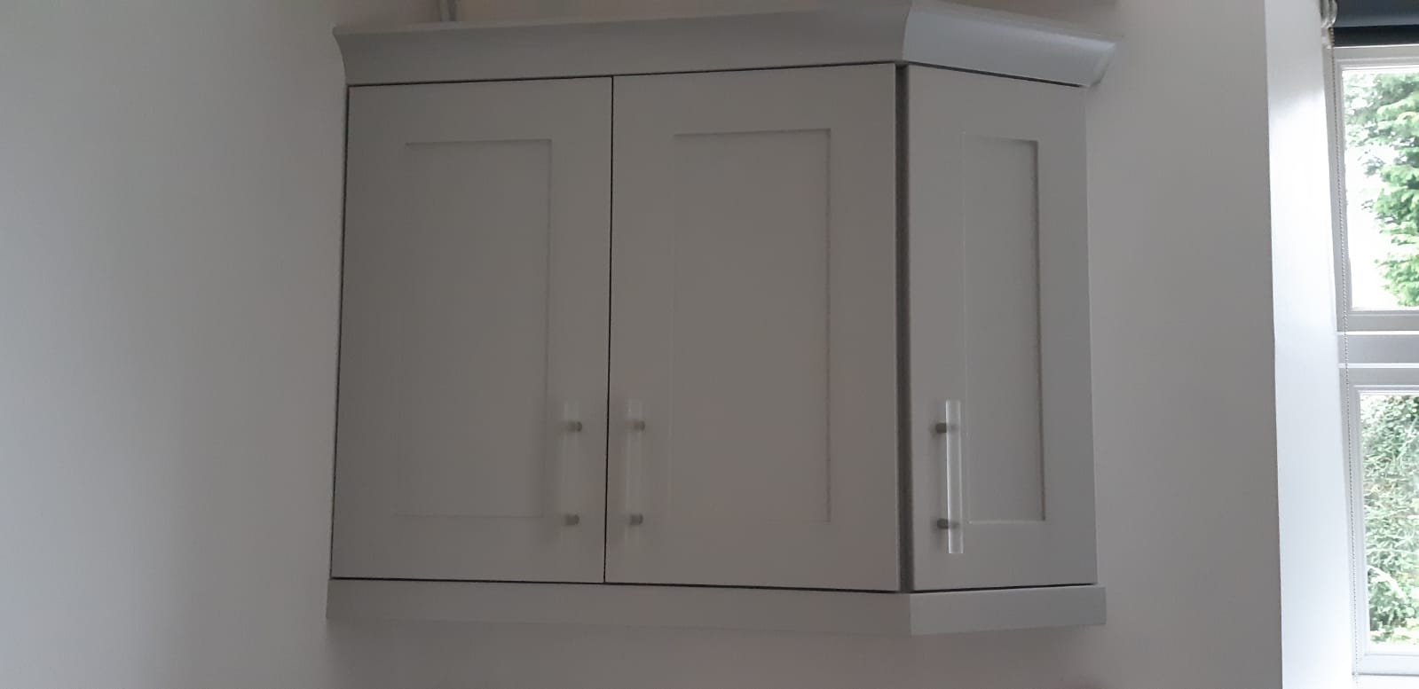 Frosted Glass Bar Handle