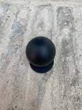 Globe Cabinet Knob Matt Black