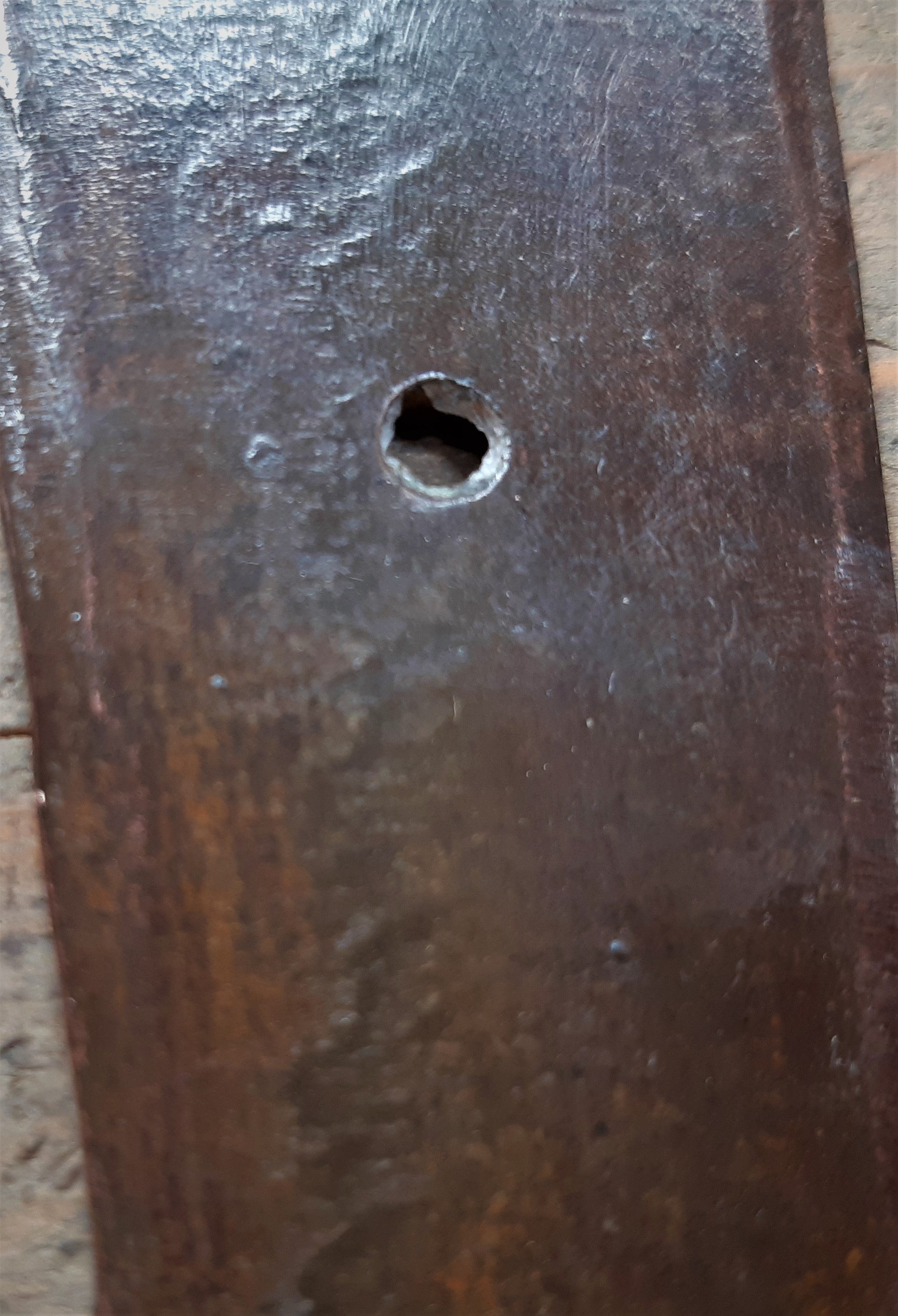 Roman Handbeaten Cupboard Knob 30mm