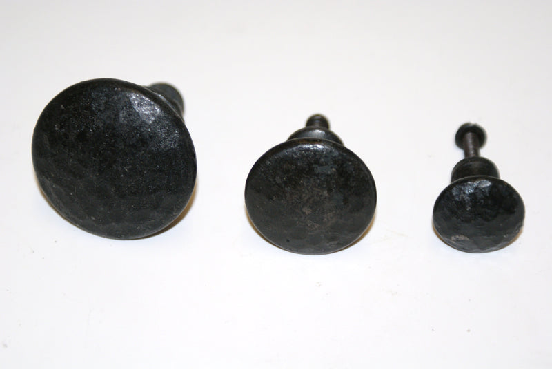 Beeswax Handbeaten Cupboard Knob 30mm