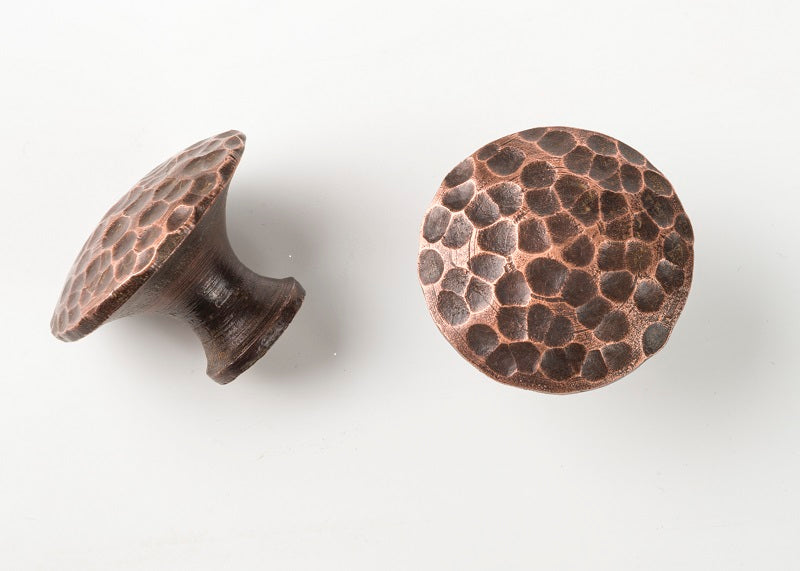 Roman Handbeaten Cupboard Knob 20mm