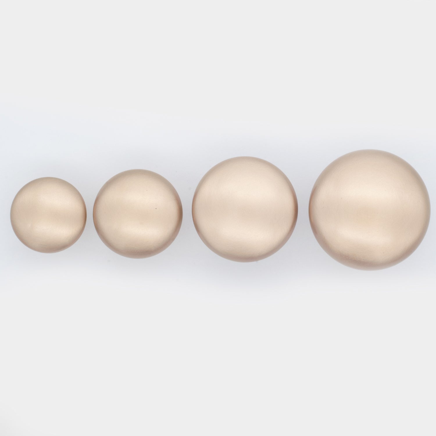 Woolston Round Cabinet Knob Satin Brass