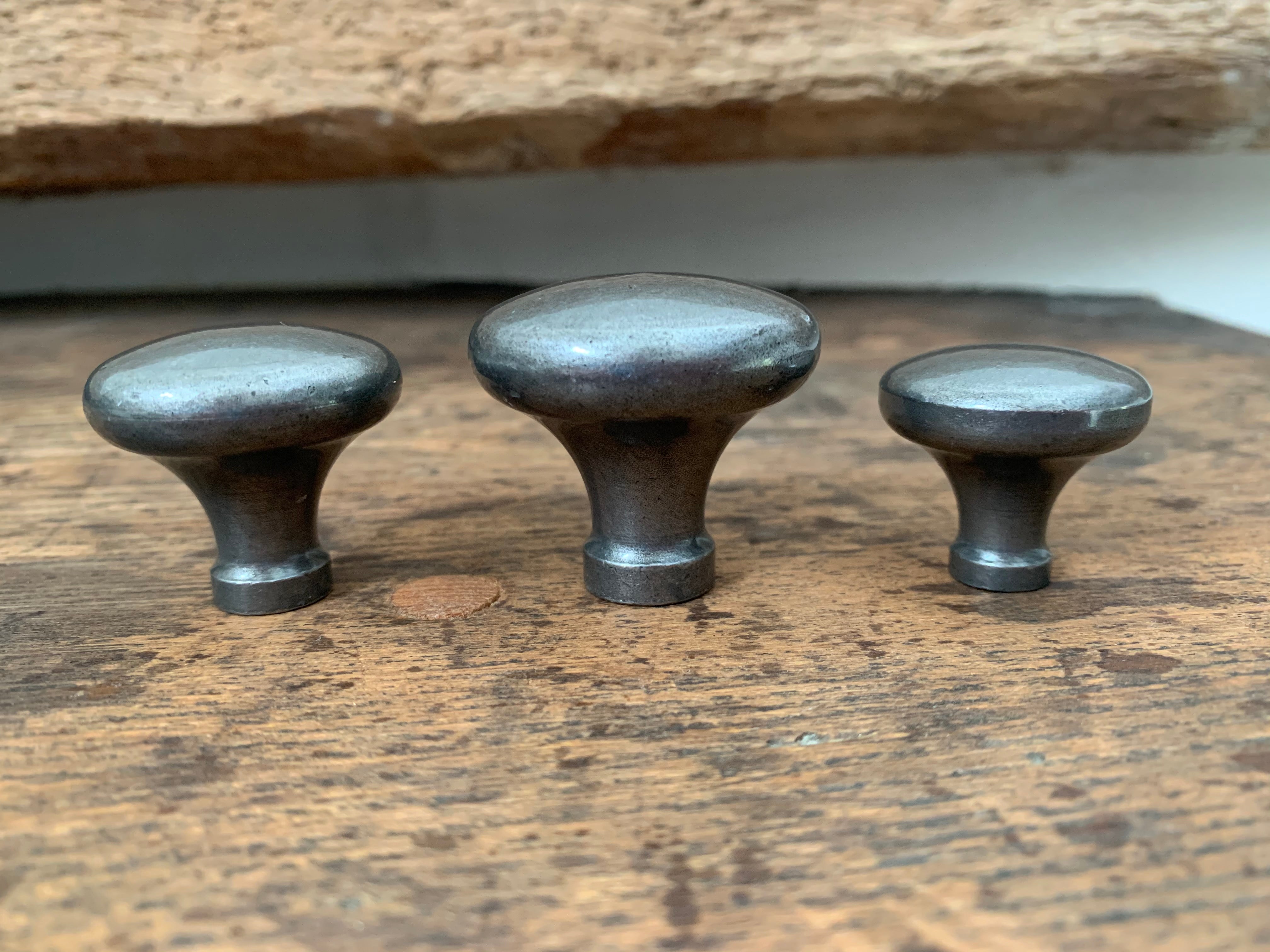 Woolston Round Cabinet Knob Matt Black