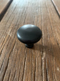 Woolston Round Cabinet Knob Matt Black