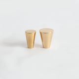 Conical Knob Polished Brass