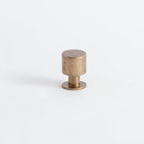 Cylindrical Knob Warm Bronze Effect