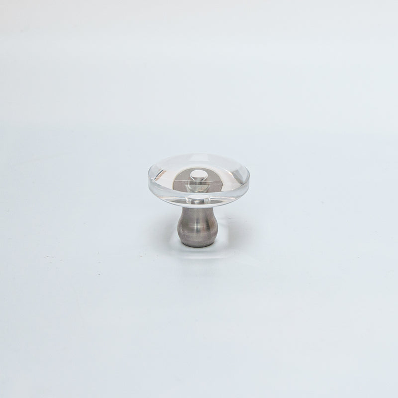 Clear Glass Lamp Knob