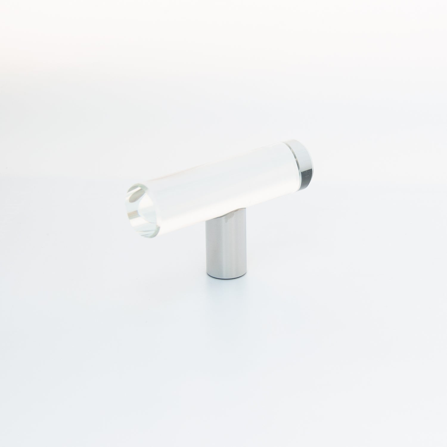 Clear Glass Bar Handle