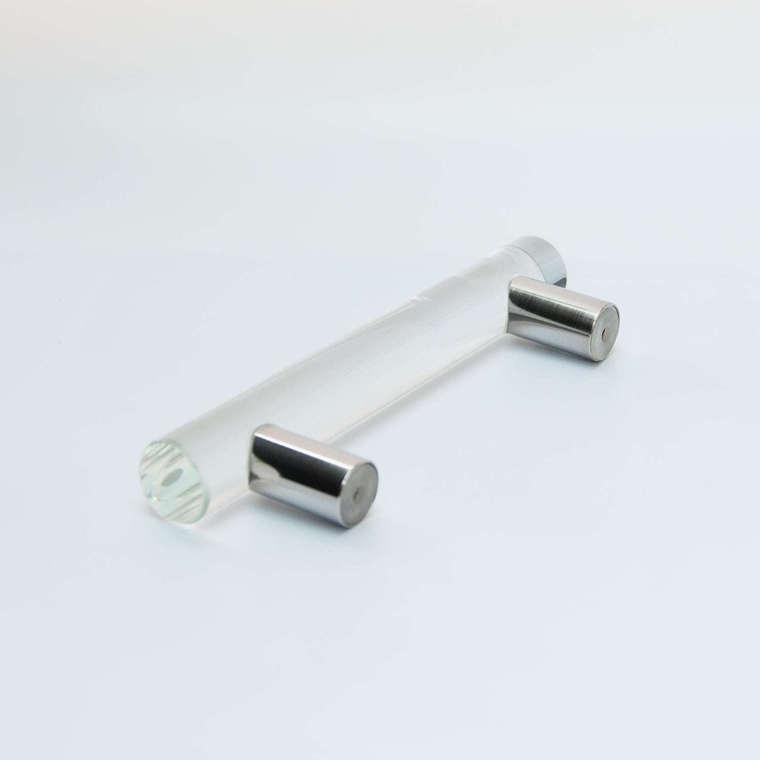 Clear Glass Bar Handle