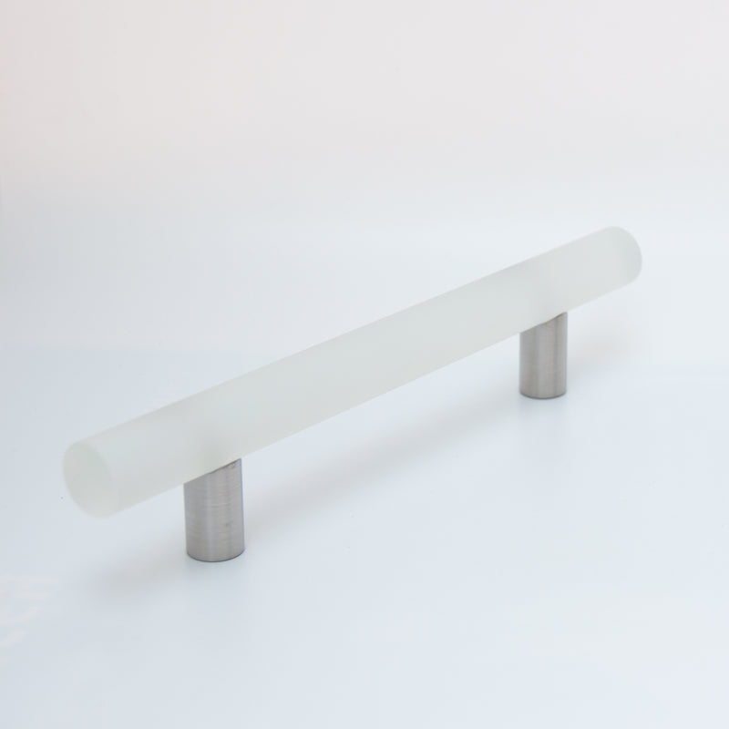 Frosted Glass Bar Handle