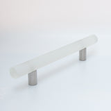 Frosted Glass Bar Handle